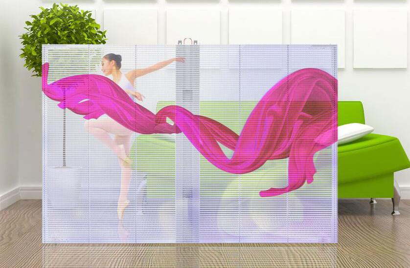 transparent LED display